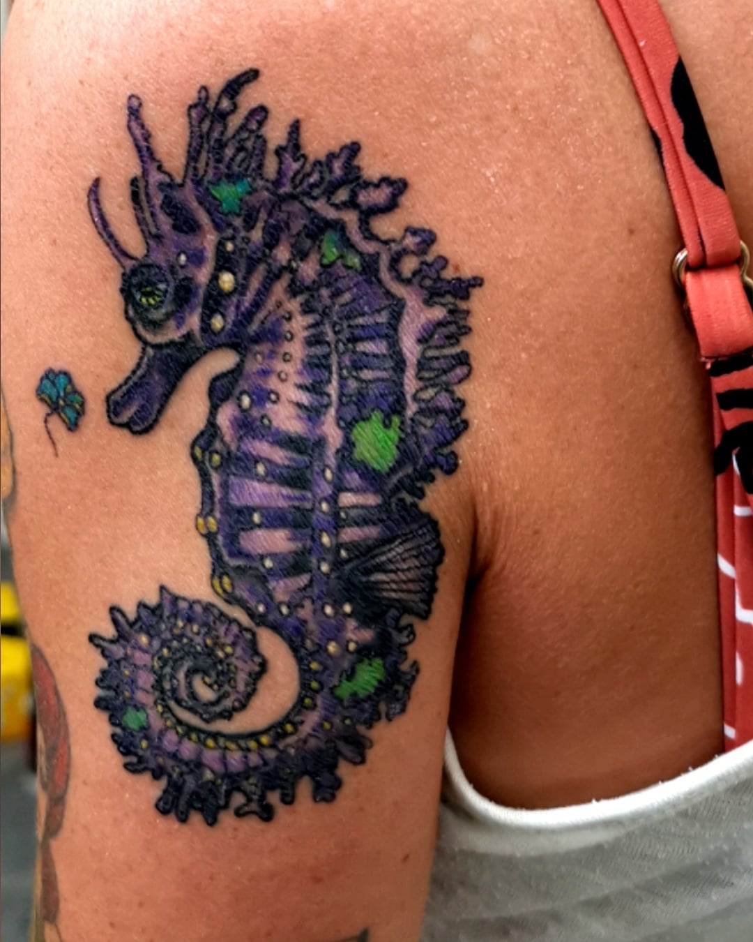 Seahorse | Tattoos by Moreah